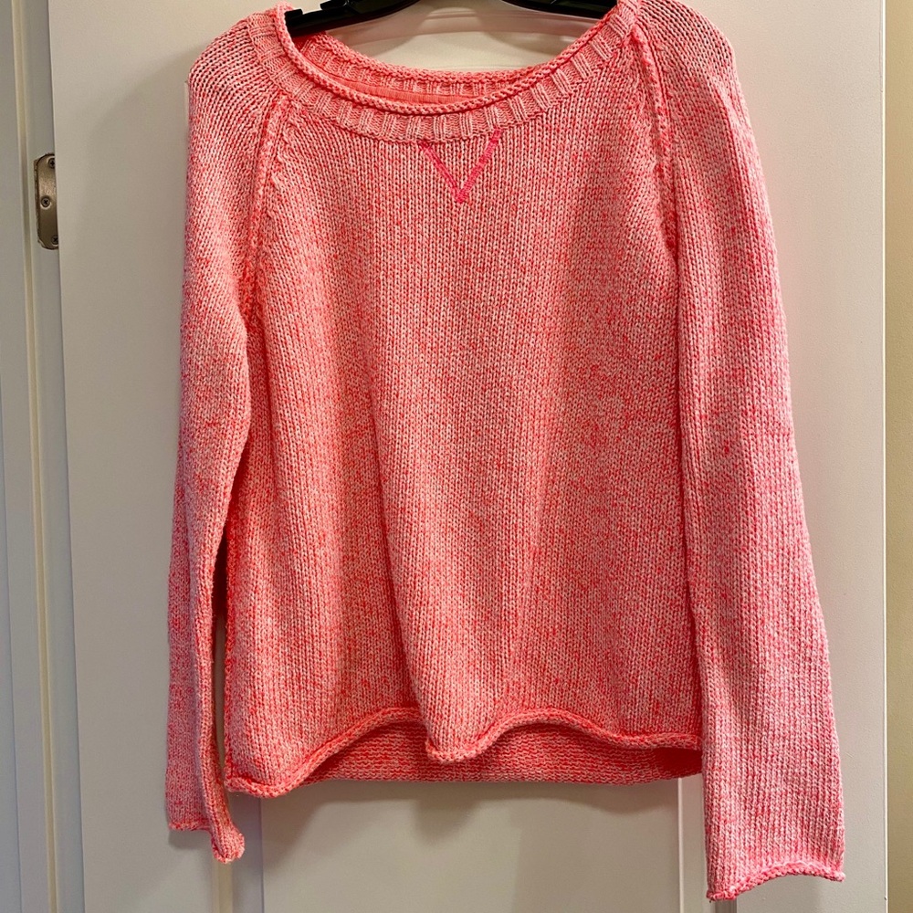 Michael Stars Hot Pink Knit Sweater size M/L